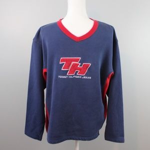 Vintage Tommy Hilfiger Men's Pullover Sweater